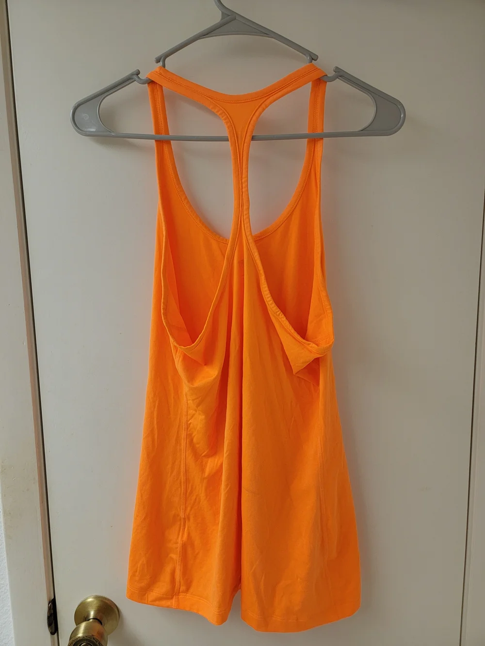 Nike Dri-Fit Women's Orange Racerback Tank Top!